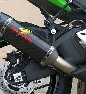 Graves Motorsports 2016-2023 Kawasaki ZX10R Cat Back Carbon Exhaust System