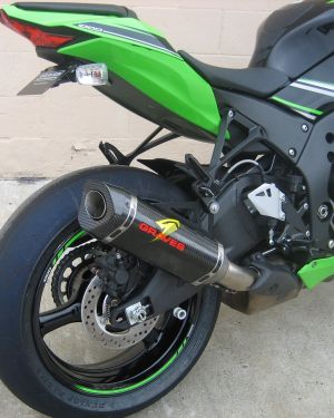 Graves Motorsports 2016-2023 Kawasaki ZX10R Cat Back Carbon Exhaust System