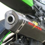 Graves Motorsports 2016-2023 Kawasaki ZX10R Cat Back Carbon Exhaust System