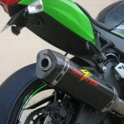 Graves Motorsports 2016-2023 Kawasaki ZX10R Cat Back Carbon Exhaust System