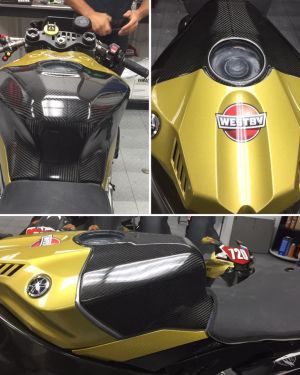 SE Moto 2015-23 Yamaha YZF-R1 V2 Tank Shroud / Cover