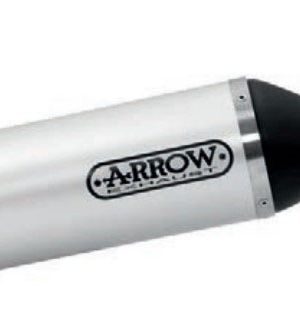 Arrow Urban Aluminum “Dark” Silencer with “Dark” End Cap – 2020 Honda SH125/SH150