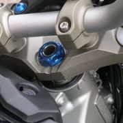Pro-Bolt Aluminum Top Yoke Nut Open, BMW, Kawasaki, Suzuki, Triumph, Yamaha.