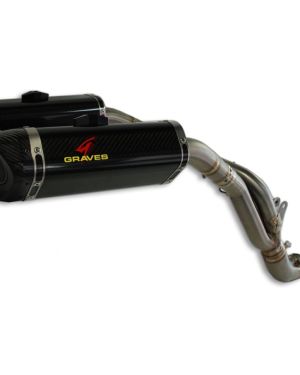 Graves Motorsports LINK R1 Cat Eliminator Titanium Exhaust Yamaha R1 2009-2014