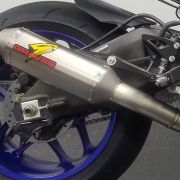 Graves Motorsports Yamaha R1 Full Titanium Exhaust System with Titanium 265mm Silencer