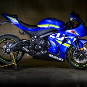 M4 2017-2023 Suzuki GSX-R1000 TITANIUM FULL SYSTEM W/ BLACK GP CANISTER