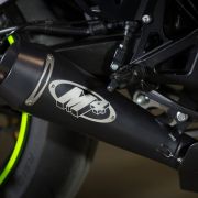 M4 2017-2023 Suzuki GSX-R1000 TITANIUM FULL SYSTEM W/ BLACK GP CANISTER