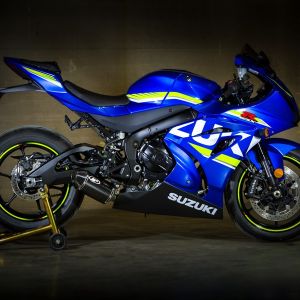  M4 2017-2023 Suzuki GSX-R1000 STAINLESS STEEL FULL SYSTEM W/ CARBON STREET SLAYER CANISTER