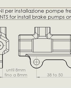 IMA Racing TBS Thumb Brake System-BASE F or B