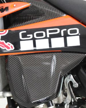 CMT Compositi Carbon Fiber Lower Tank Cover for KTM EXC-F, XCF-W