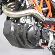 CMT Compositi Carbon Fiber Skidplate for KTM 690s and Husqvarna 701s