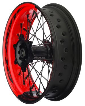 Alpina STS2 Tubeless Bicolor Custom Spoke Supermoto Wheels Honda CRF 1987 – 2012