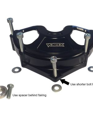 Vortex Billet Case Guard – Left Side for 2007-2019 Honda CBR600RR