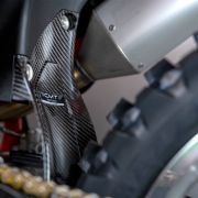 CMT Compositi Carbon Fiber Upper Rear Shock Guard for KTM SX-F, EXC-F, SX, XCF-W, GAS GAS, Husqvarna Models