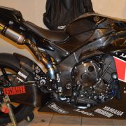 09-14 Yamaha YZF-R1 Lacomoto Carbon Fiber Frame Covers