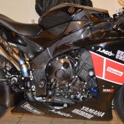 09-14 Yamaha YZF-R1 Lacomoto Carbon Fiber Frame Covers