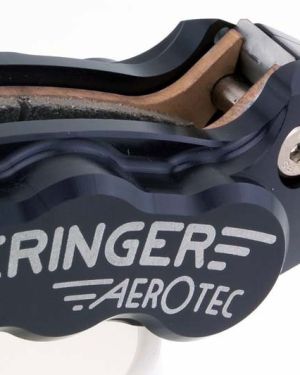 Beringer 100mm / 108mm Aerotec Billet Radial Race Calipers – Titanium Pistons with Magnets