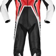 Spidi Warrior 2 Wind Pro Leather Race Suit – Red / Black