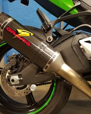 Graves Motorsports 2016-2020 Kawasaki ZX-10R WORKS Cat Eliminator Exhaust