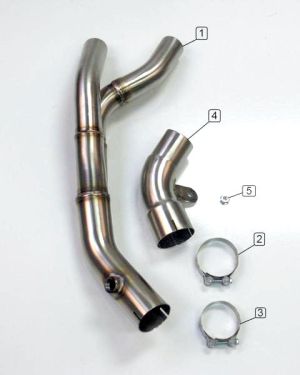 M4 Cat Eliminator Y Pipe for the 2007-2008 Yamaha YZF-R1