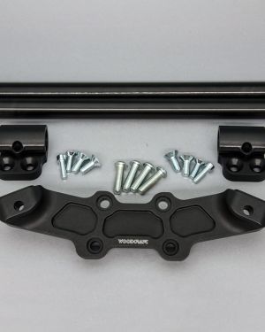 Woodcraft Clip On Adapter Plate – 1″ Rise – Ducati Monster 696 / 796 / 1100