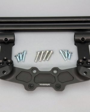 Woodcraft Clip On Adapter Plate  –  3″ Rise  –  Ducati Monster 696 / 796 / 1100