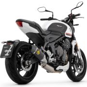 Arrow Full RACE System with Veloce Aluminum “DARK” silencer – Triumph Trident 660 (2022-2023)