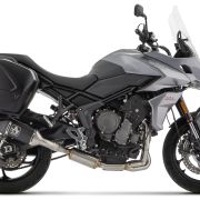 Arrow Full RACE System with Veloce Aluminum “DARK” silencer – Triumph Tiger 660 (2022-2023)