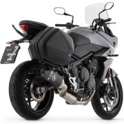 Arrow Full RACE System with Veloce Aluminum “DARK” silencer – Triumph Tiger 660 (2022-2023)