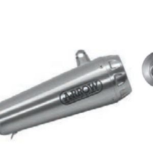 Arrow Pro-Race Nichrom "Dark" Silencer - 2020 Yamaha Tracer 700