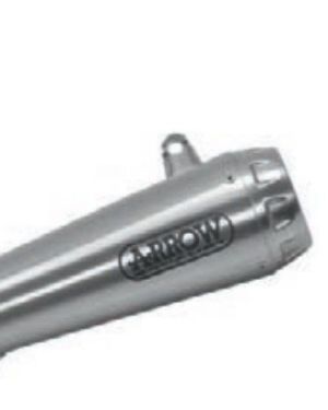 Arrow Pro-Race Nichrom “Dark” Silencer – 2020 Yamaha Tracer 700