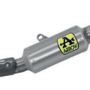 Arrow GP2 "Dark" Silencers Kit - 2020 - 2022 KTM 890 Duke R