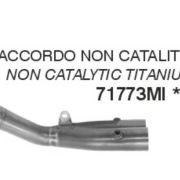 Arrow Non-Catalized Titanium Link Pipe Yamaha MT-10 (2022-2023)