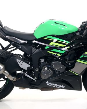 Arrow Race Tech Carbon Silencer w/ carbon end cap – Kawasaki ZX-6R 636 (2019-2023)