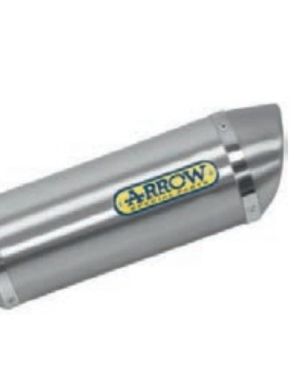 Arrow Thunder Aluminum “Dark” Silencer – 2020 Yamaha Tracer 700