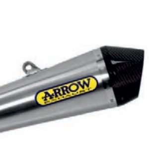Arrow X-Kone "Dark" Silencer - 2020 Yamaha Tracer 700