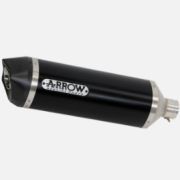 Arrow Race-Tech Aluminum DARK Silencer w/ Carbon End Cap – Kawasaki ZX-6R 636 (2019-2023)