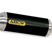 Arrow Race-Tech Aluminum DARK Silencer – Kawasaki ZX-6R 636 (2019-2023)