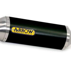 Arrow Race-Tech Aluminum DARK Silencer - Kawasaki ZX-6R 636 (2019-2023)