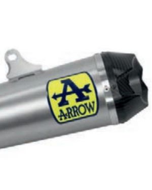 Arrow Works Titanium Silencer with Carbon End Cap – 2020 Yamaha Tracer 700