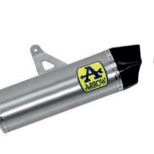 Arrow Maxi Race-Tech Titanium Silencer with Carbon End Cap - 2020 Honda CRF1100L Africa Twin/Adventure Sports 