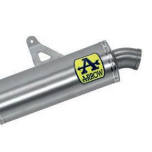 Arrow Maxi Race-Tech Approved Titanium Silencer - 2020 Honda CRF1100L Africa Twin/Adventure Sports 