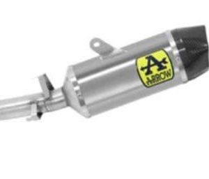 Arrow Indy Race Titanium Silencer with Carbon End Cap – 2020 KTM 390 Adventure