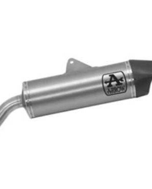 Arrow Maxi Race-Tech Aluminum “Dark” Silencer with Carbon End Cap – 2018-2020 BMW F 850 GS