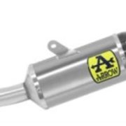 Arrow Indy Race Aluminum “Dark” Silencer with Carbon End Cap – 2020 – 2022 Husqvarna Svartpilen/Vitpilen 401
