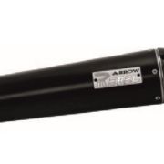 Arrow Rebel Silencer with Carbon Fiber End Cap – 2017-20 Yamaha SCR 950