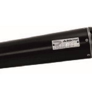 Arrow Rebel Silencer with Carbon Fiber End Cap - 2017-20 Yamaha SCR 950