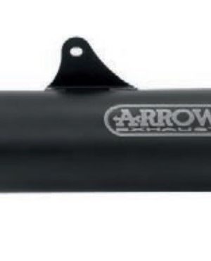 Arrow Rebel Silencer with Aluminum “Dark” End Cap- 2020 Honda CMX 500 Rebel