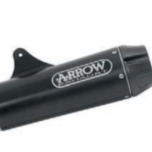 Arrow Rebel Silencer with Aluminum Polish End Cap - 2017-20 Kawasaki Z900RS 