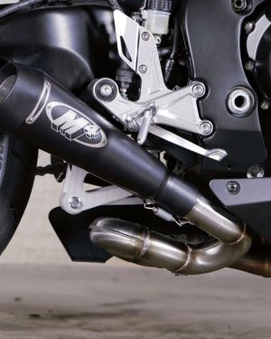 M4 Black GP Slip-On System with Ceramic Coated GP Canister – 2008-2016 Honda CBR1000RR